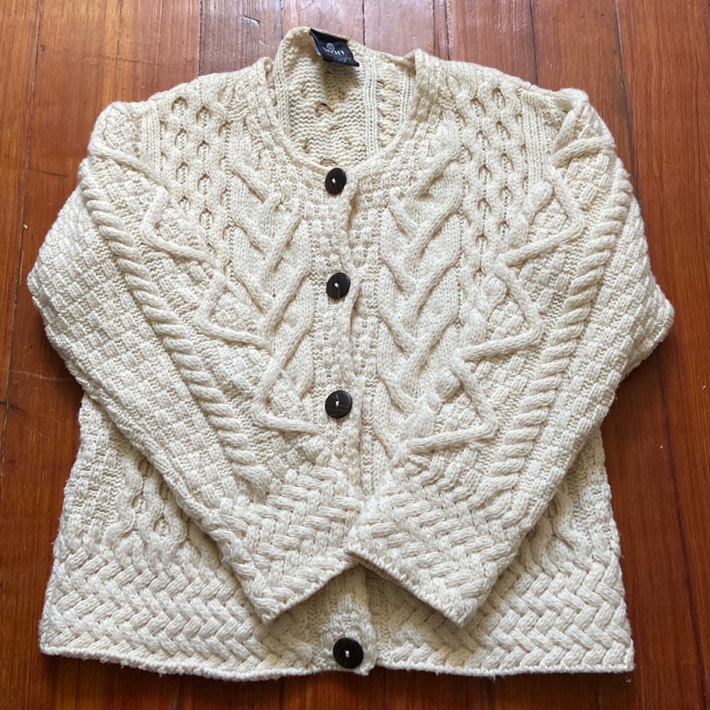 Aran Woolen Mills Cardigan Sweater